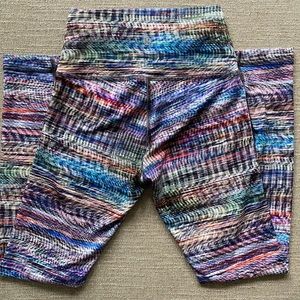 Lululemon Wunder Train Digital Oasis White Multi